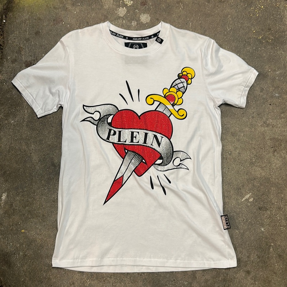 Philipp plain love dagger t shirt